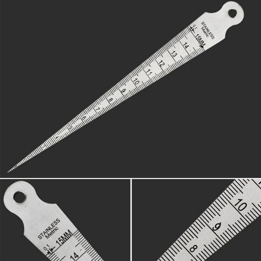 Solighter Feeler Gauge Set Alat Inspeksi Lubang Presisi Tinggi Stainless Steel Feeler Gauge