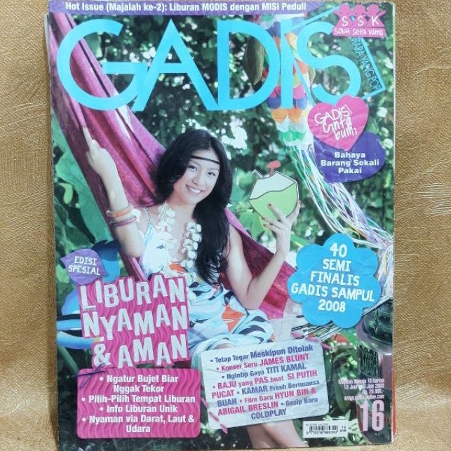 Majalah GADIS 10 - 19 Juni 2008