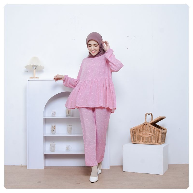 Setelan Rayon Piyama Rayon Piyama Wanita - Venyastore