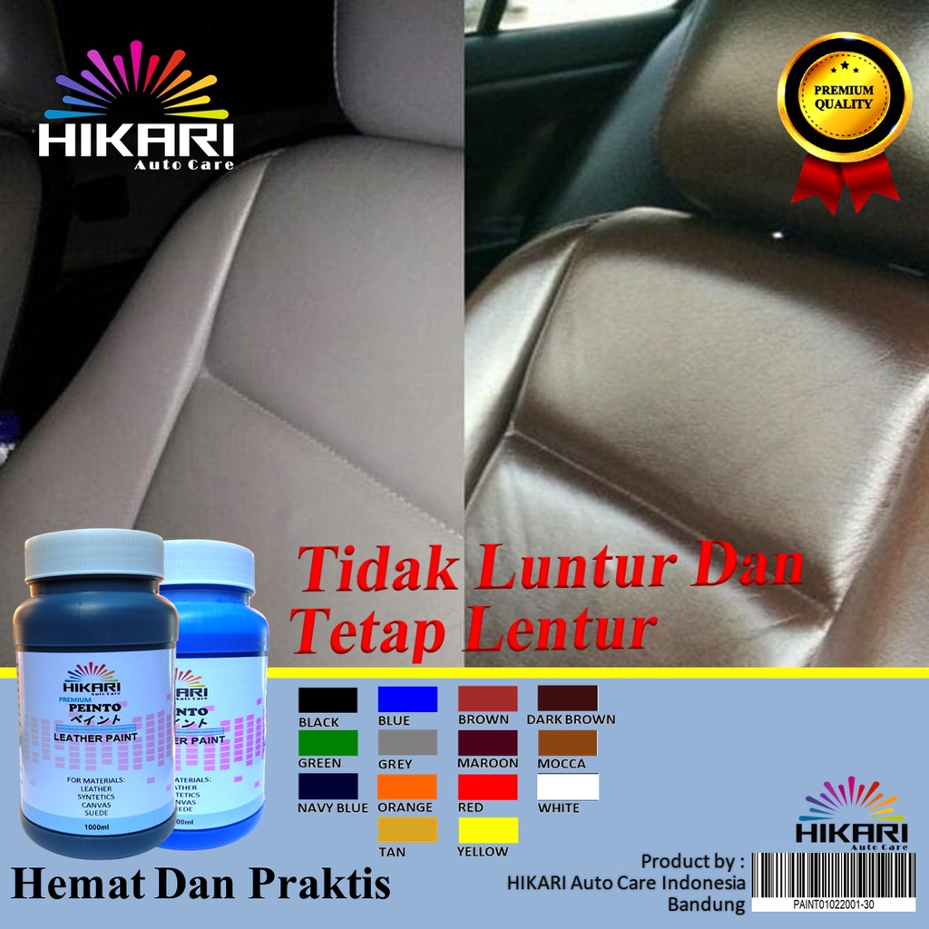 PEINTO Leather Paint kemasan 500ml