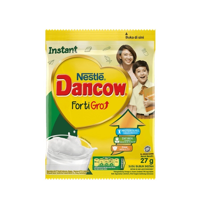 

Susu Dancow Instant Putih Sachet 26gr