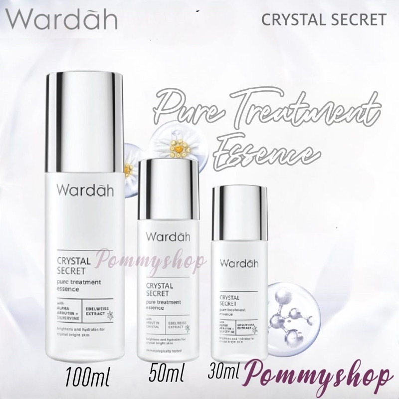 Wardah Crystal Secret Pure Treatment Essence 30ml | 50ml | 100ml