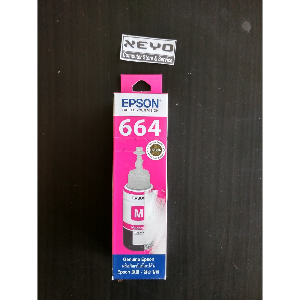 Epson T6643 Tinta Botol Epson L Series - Magenta Original