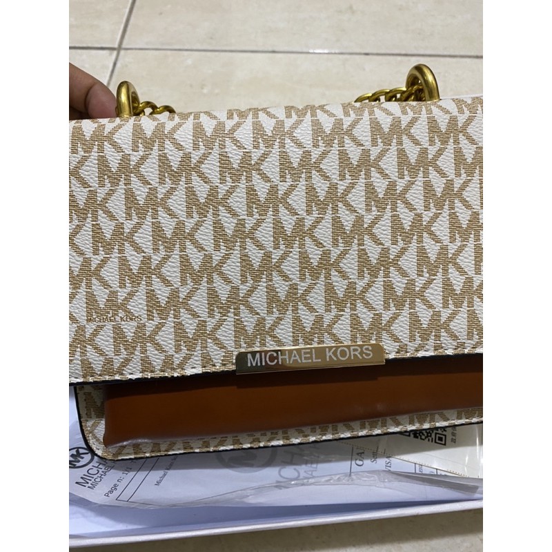 TAS SELEMPANG MK 4 RUANG PLAT MK SUPER PREMIUM QUALITY FREE BOX+KELENGKAPAN+BONEKA