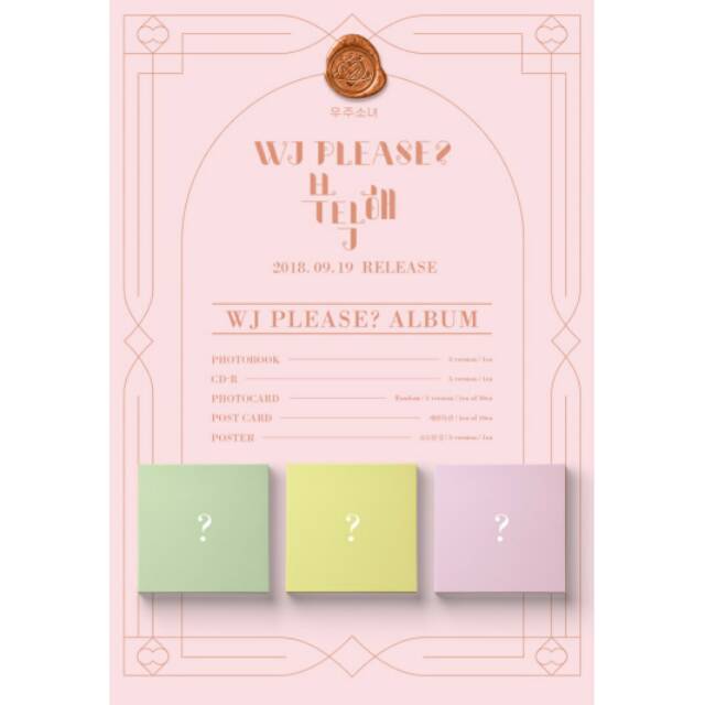 [READY STOCK] WJSN (Cosmic Girls) - 5th Mini Album : WJ Please?