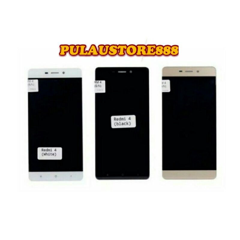 LCD FULLSET XIAOMI REDMI 4 / REDMI 4 PRADA ORIGINAL COMPLETE