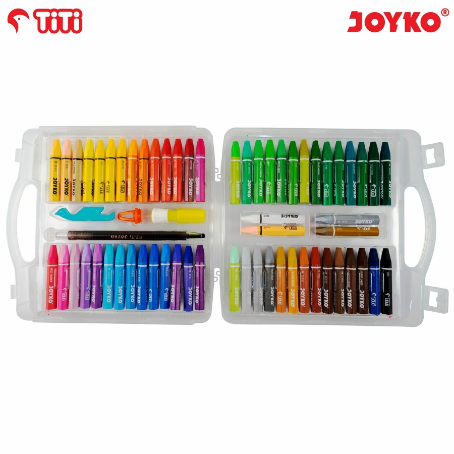 

JOYKO TITI CRAYON OIL PASTEL / KRAYON MINYAK JOYKO 55 WARNA OP-55S MURAH BERKUALITAS