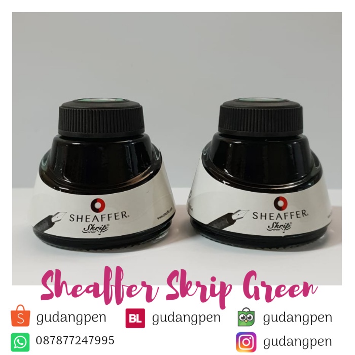 

Terbatas Tinta Isi Ulang Fountain Pen Sheaffer Skrip Green Hot Sale