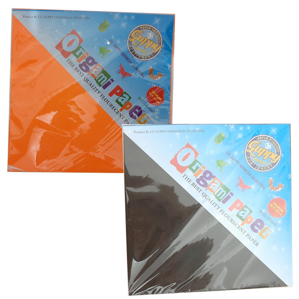 

GUPPY ORIGAMI PAPER 50 LEMBAR
