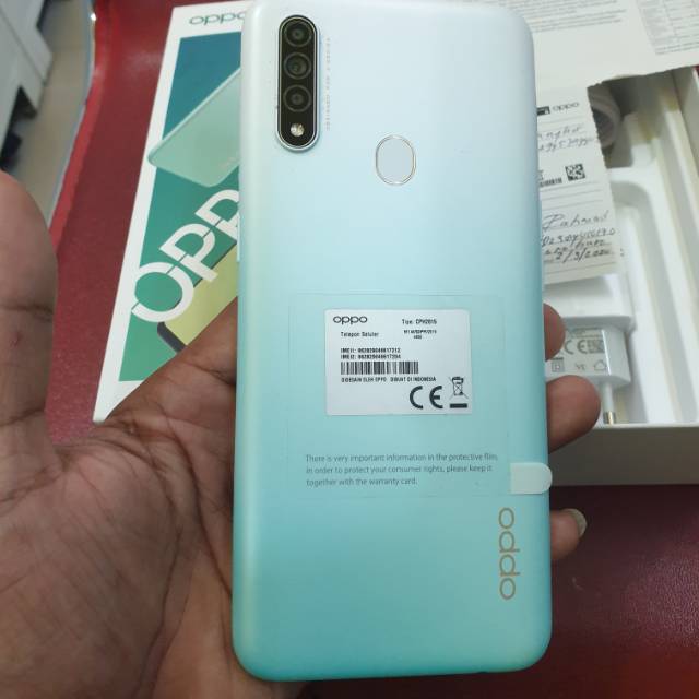 OPPO A31 4/128gb segond/seken mulus dan fullset