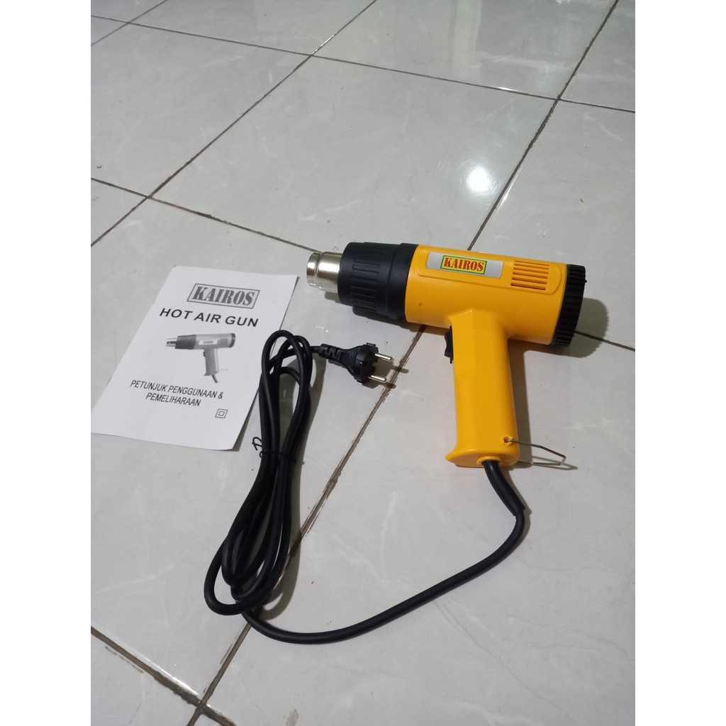 NEW PROMO H&amp;L Hot Gun / Hot Air Gun / Heat Gun Hijau / Pemanas Skotlet / Heat Gun PISTOL PEMANAS