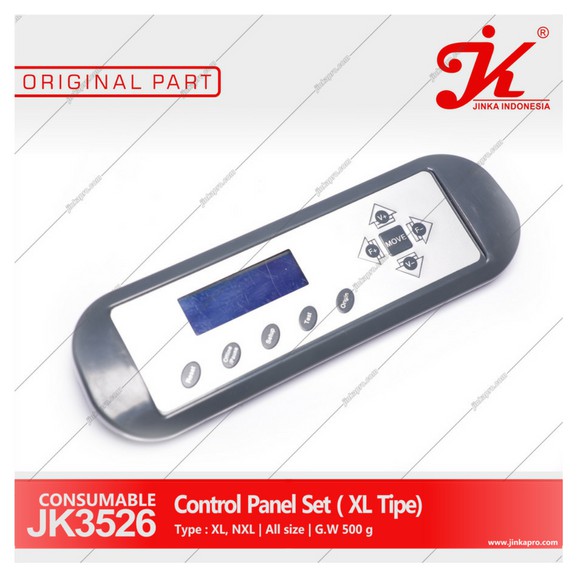 JK3526/ Control Panel Set (XL Type)/ Jinka/ Jinka Sparepart