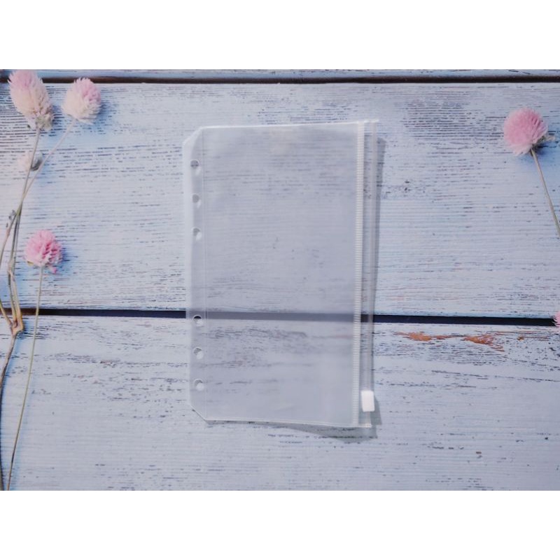 

ZIPLOCK BINDER 6 RINGS A6 TRANSPARAN DOFF/BINDER ZIPLOCK A6/SlaluAda_777