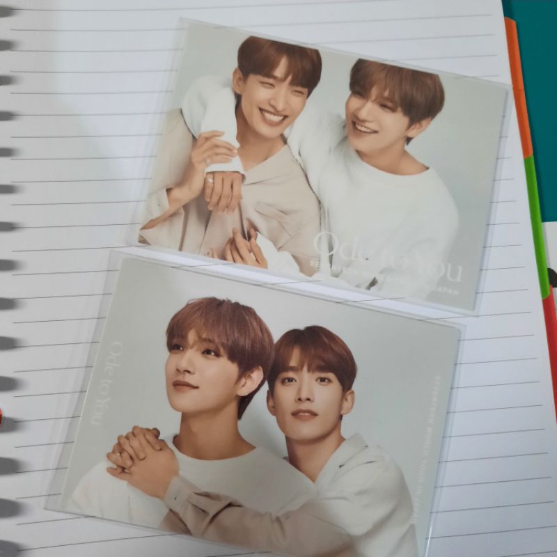 SEVENTEEN TRADING CARD ODE TO YOU JOSHUA DK SEOKSOO TC OTY