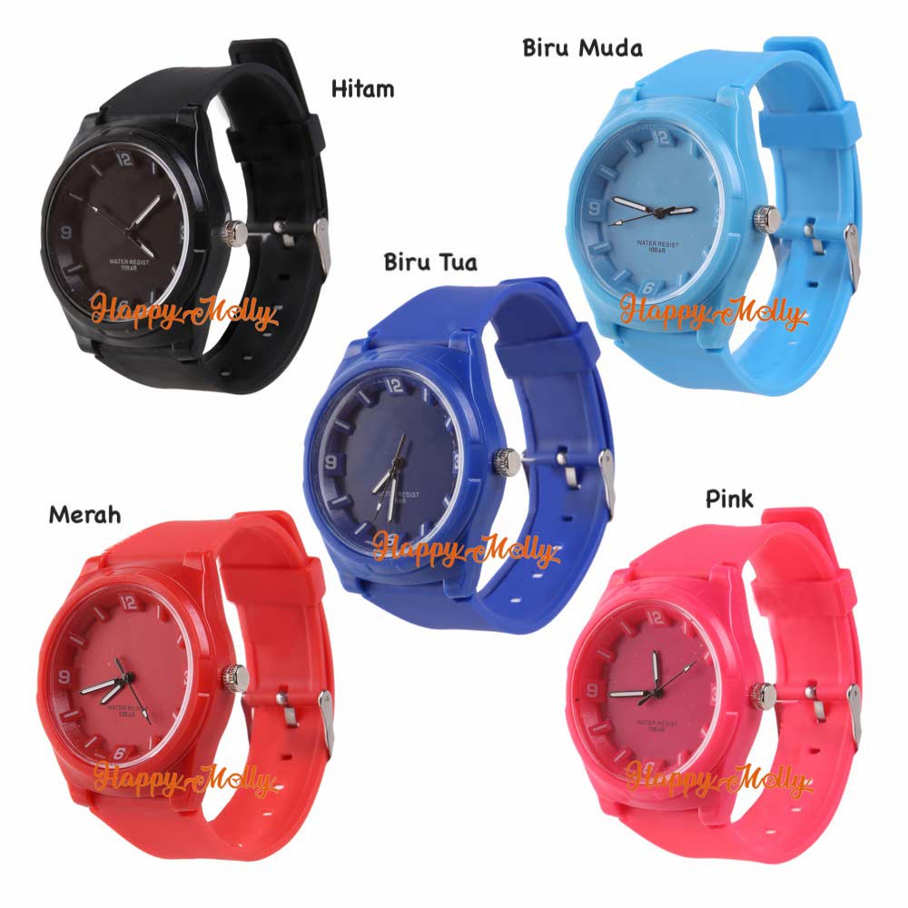 Jam Tangan Water Resistant - Fashion Pria &amp; Wanita ( Group ) Model Analog - VQ255