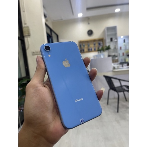 iphone xr 128gb blue second