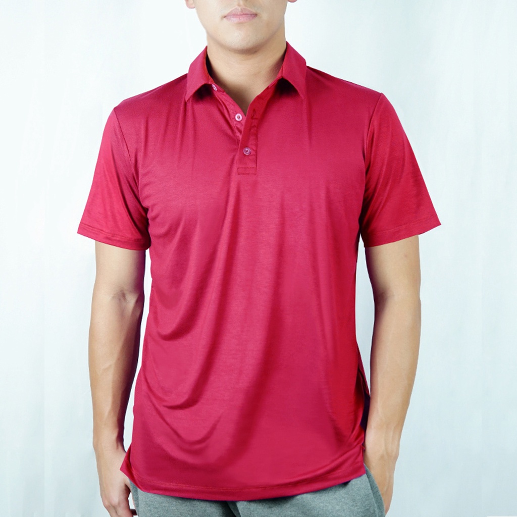 Trijee Men Polo Adler - Maroon Red