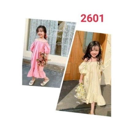 DRESS SUMMER LEBARAN ANAK