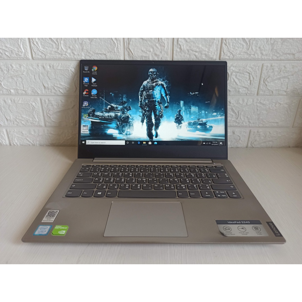 Lenovo Ideapad S340 Core i5 Gen8 VGA Nvidia MX110 Laptop Gaming Second 8265u Gen 8 FHD