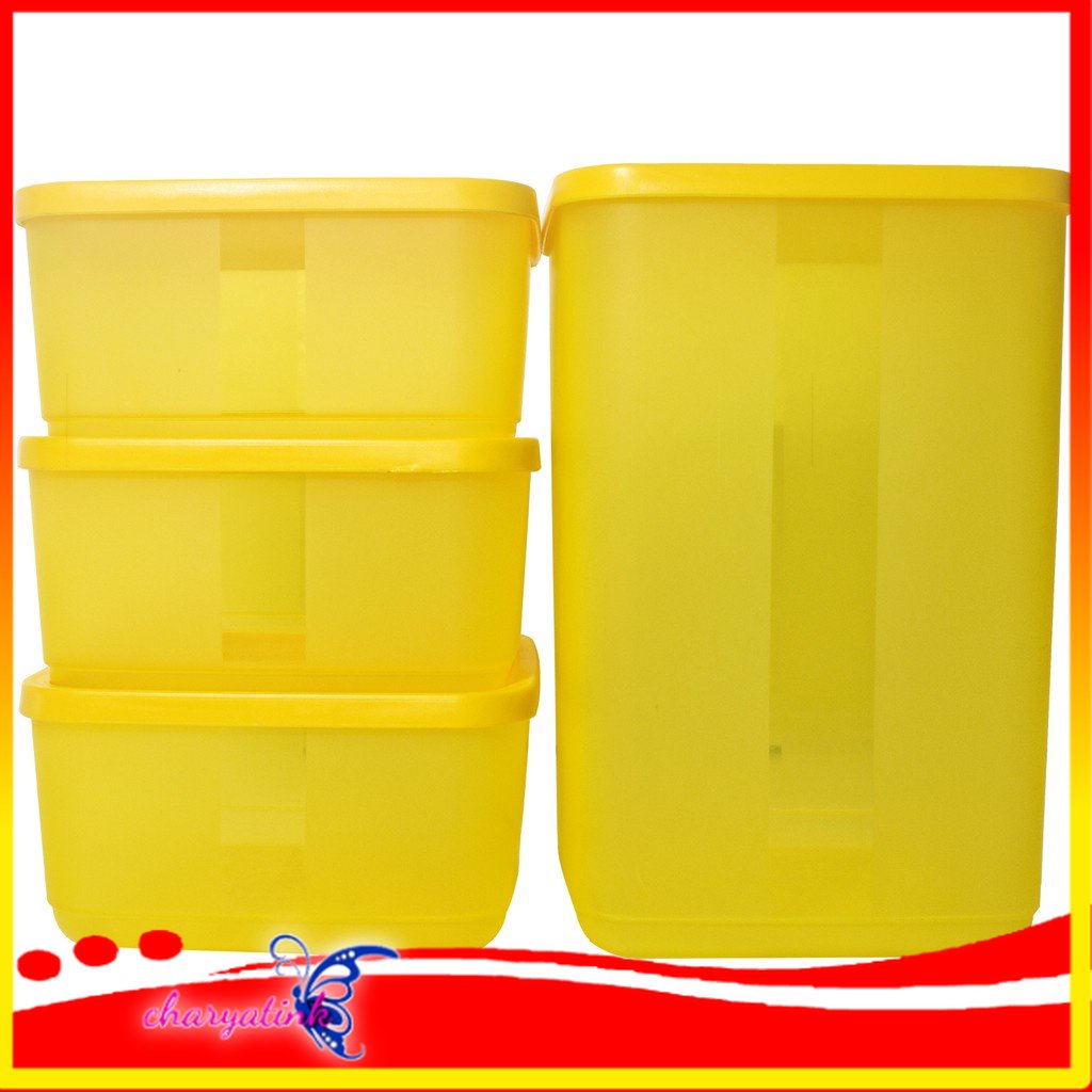 Charyatink - Toples Beranak 1 set Toples Set isi 4pcs TOPLES TUPPERWARE SEALWARE SEGI PAMELO Termurah