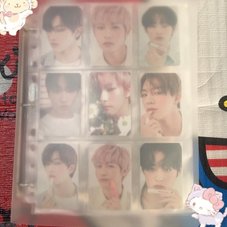 

✱ Photocard binder A4 3 ring transparan pc album kpop binder ➱