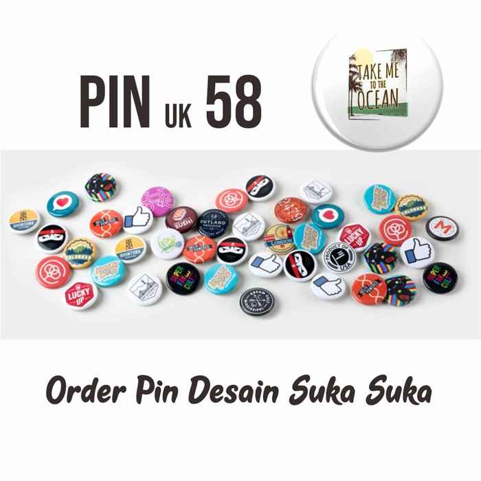 

Cetak Pin 58 mm - Doff Design Bebas (Min 50pcs)