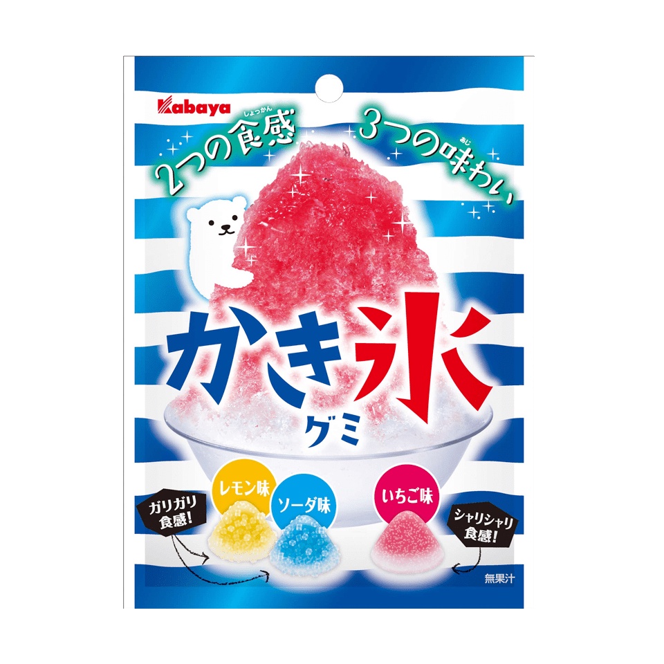 

Permen Es Serut Kabaya Kakigori Shaved Ice Gummy Sweets