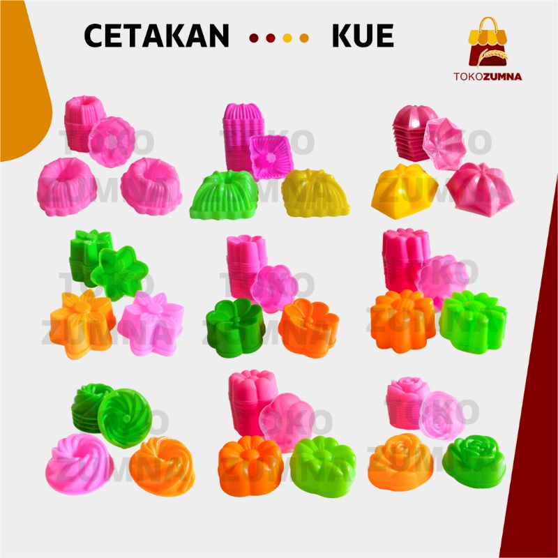 Cetakan Kue Bunga Jasmine / Cetakan Bolu Bunga Matahari / Cetakan Puding Twister / Cetakan Kue Lapis