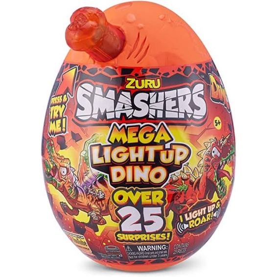 Zuru Smashers Mega Light Up Dino Original Smasher Surprise
