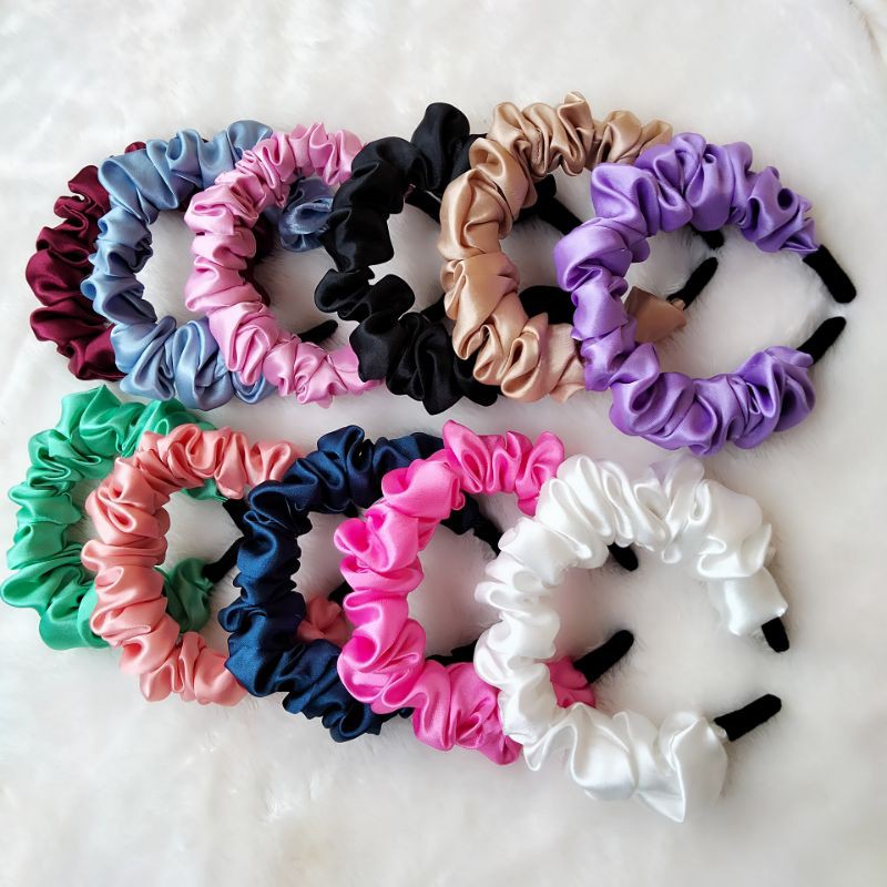 PROMO Ready Bando Scrunchie Headband Bando Korea