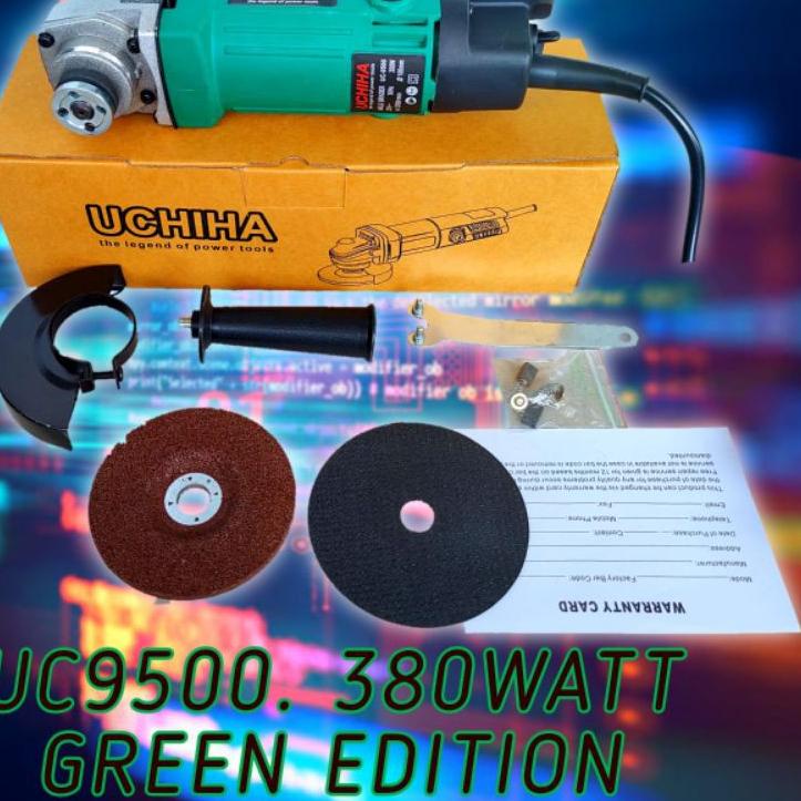 {Original} Mesin Gerinda Tangan 4 Inch Angle Grintder Gurinda Uchiha Japan Technology Type 9500