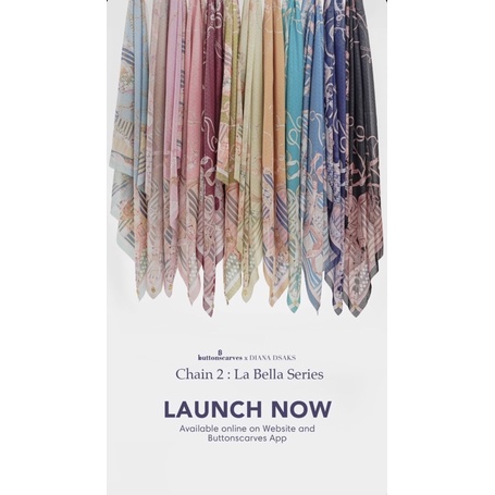Buttonscarves x Dsaks : The Chain 2 La Bella