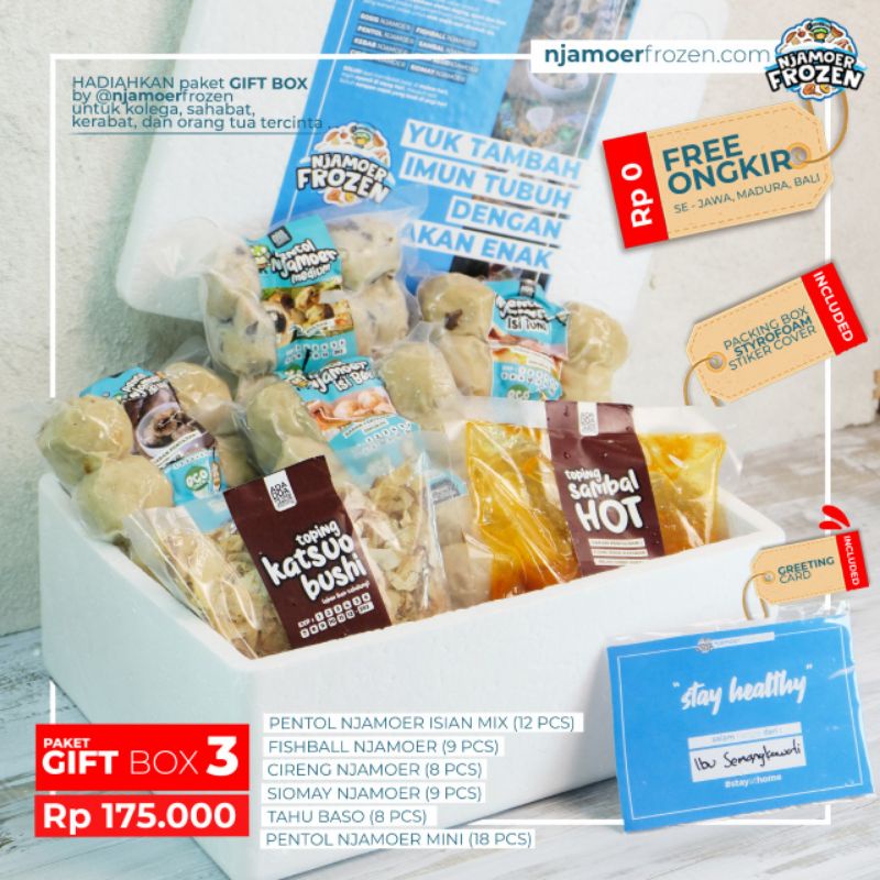 

GIFT BOX 3 (FREE ONGKIR : JAWA, MADURA & BALI)
