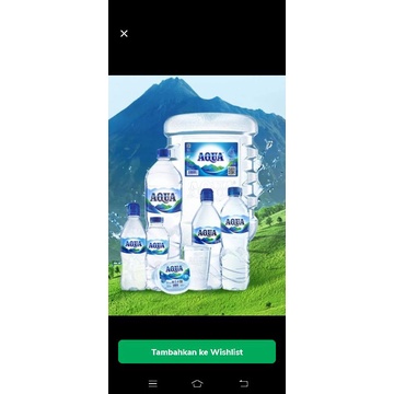 

danone aqua galon VIT gallon air mineral kemasan 20 isi ulang