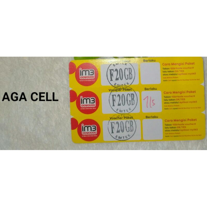 Voucher Internet Indosat Freedom Attack