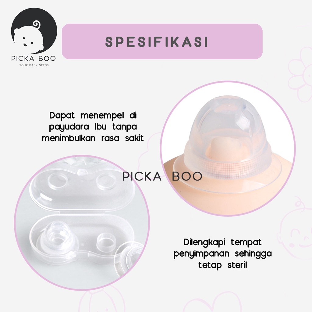 PICKA BOO Penarik Puting Ibu Menyusui Nipple Puller