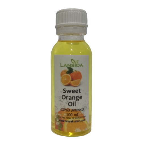 Sweet Orange Essential Oil 100 ml Citrus sinensis Minyak Atsiri Jeruk Manis