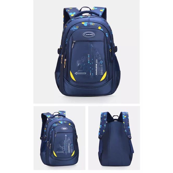 rasta_bags17 - Tas Sekolah Anak Laki Laki Sd Smp Sma Ransel Kerja ORIGINAL Tas Sekolah Anak Laki BackPack IMPORT