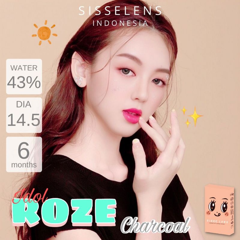 SISSE LENS IDOL ROZE Normal Minus sisselens softlens minus kontaklensa kontalens