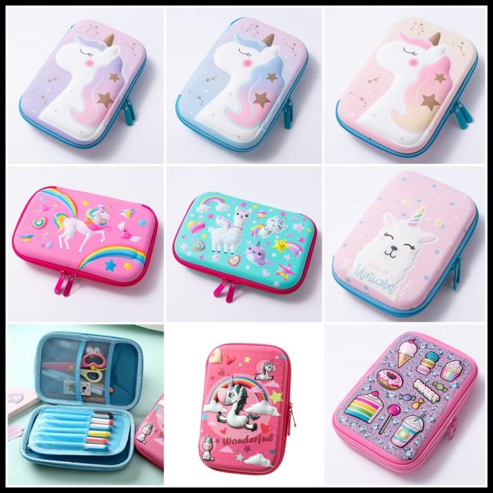 

Daisydooo | Kotak Pensil Anak Tempat Pensil 3D Timbul Lookalike Hardcase Import
