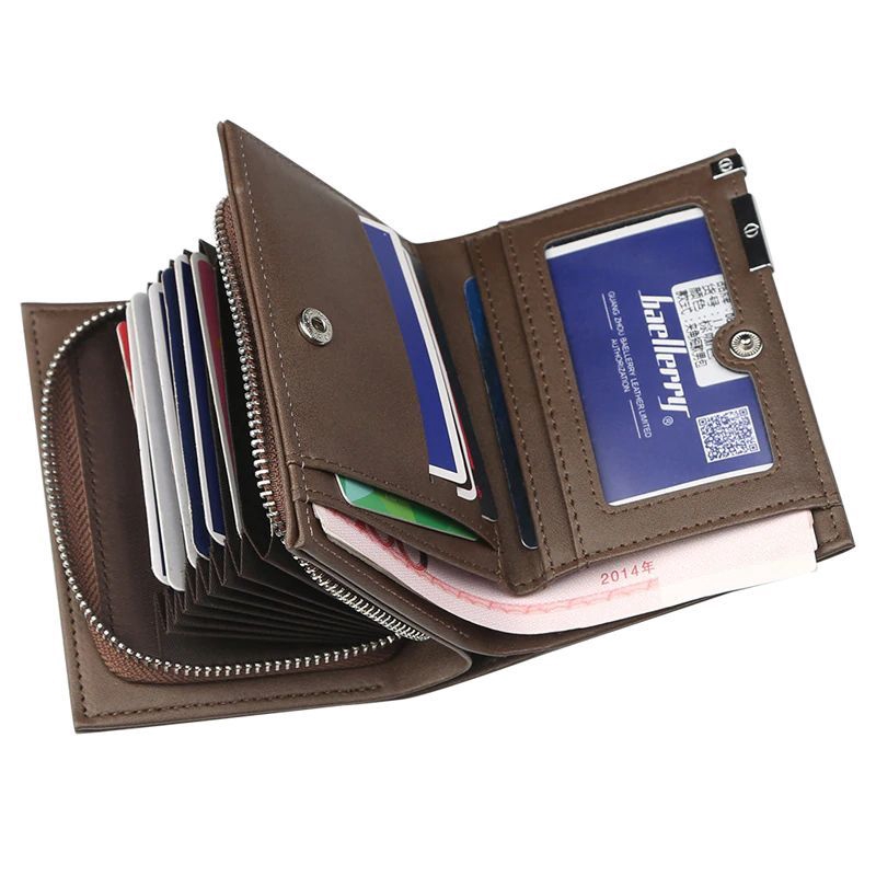 BAELLERRY 1102 Dompet Lipat Pria Kulit Bifold Wallet WK-SBY