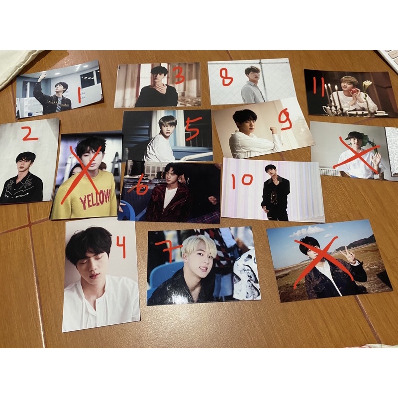 BTS JIN Oneul Livephoto Photocard