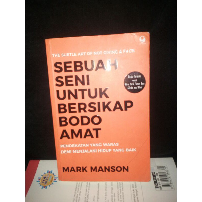 Novel Ori Bekas 'Sebuah Seni Untul Bersikap Bodo Amat'