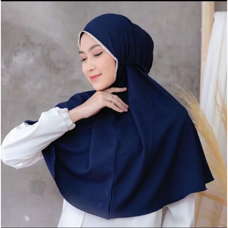 Bergo renda standar | Bergo renda anak | Bergo renda dewasa