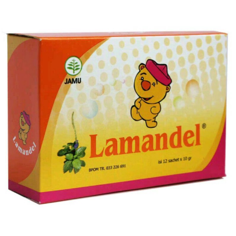 

Lamandel BOX Obat Amandel kemasan kotak | sachet box