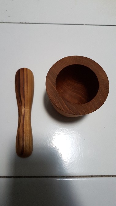 Lumpang Kayu | Tumbukan Kayu | Lumpang Kayu Kecil | Lumpang