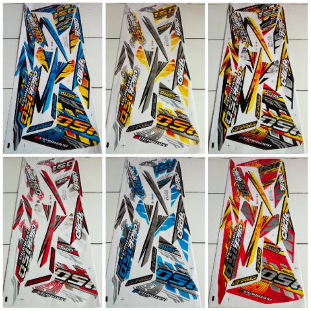 Striping Stiker Lis Variasi Motor Honda New Vario 125 - Vario 150 Terbaru Tahun 2018 Click