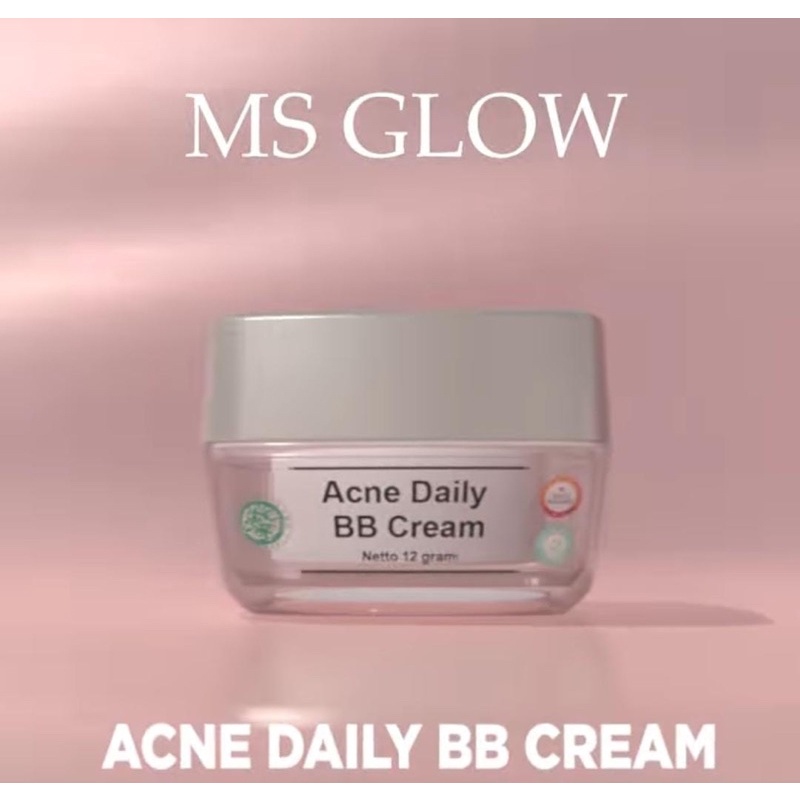 Acne Daily BB cream MS GLOW/ DAY Acne BB Cream MS GLOW/ Acne BB cream CICA