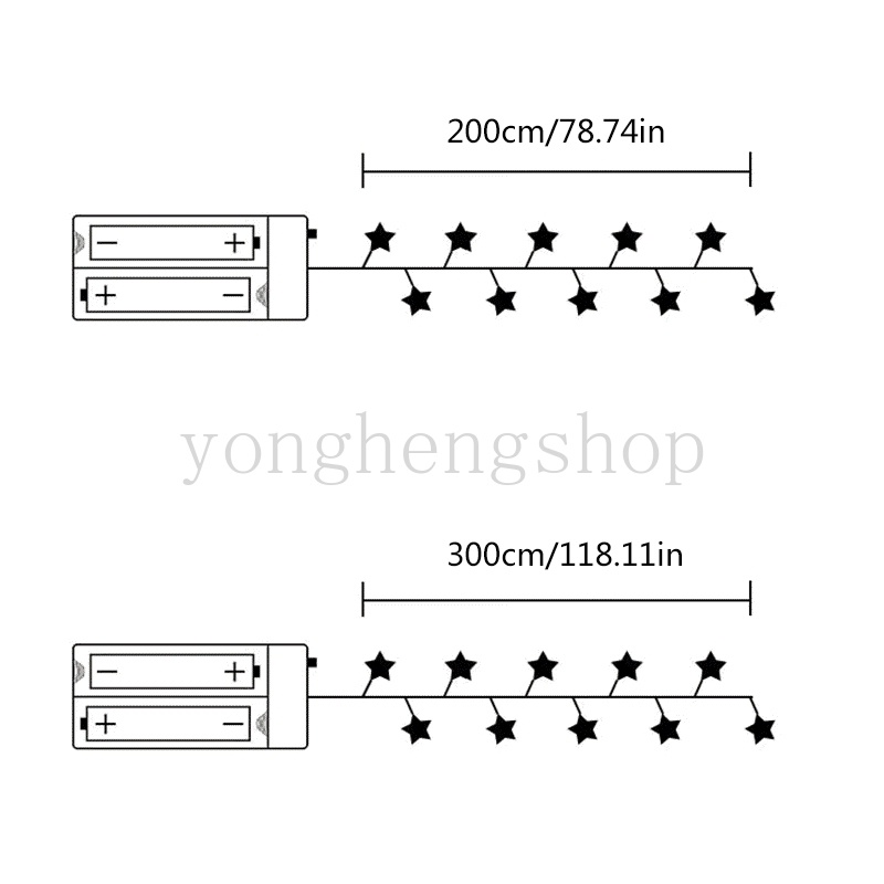 Lampu String LED 2 / 3M Bentuk Snowflake Untuk Dekorasi Pohon Natal