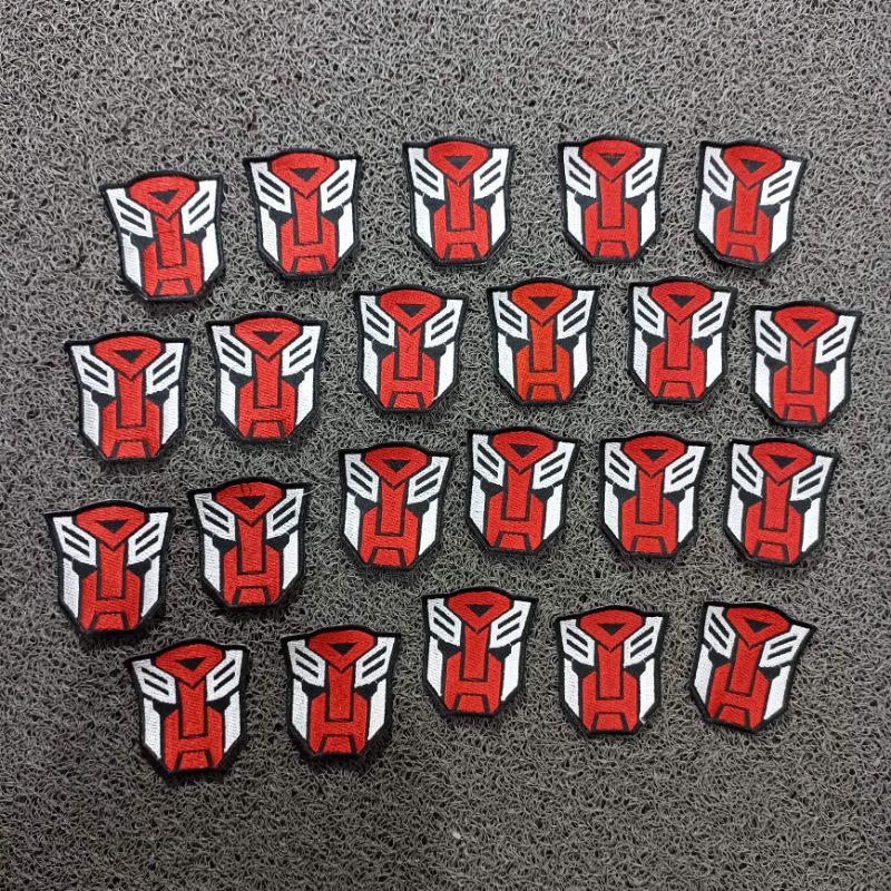 PATCH BORDIR TRANSFORMERS MINI TERLARIS BEST QUALITY